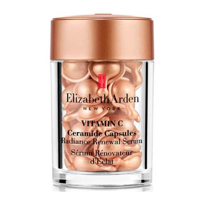 Sérum - ELIZABETH ARDEN - Vitamin C Ceramide Capsules - 30 Unités - Sans Parabène - Tous Types De Peau