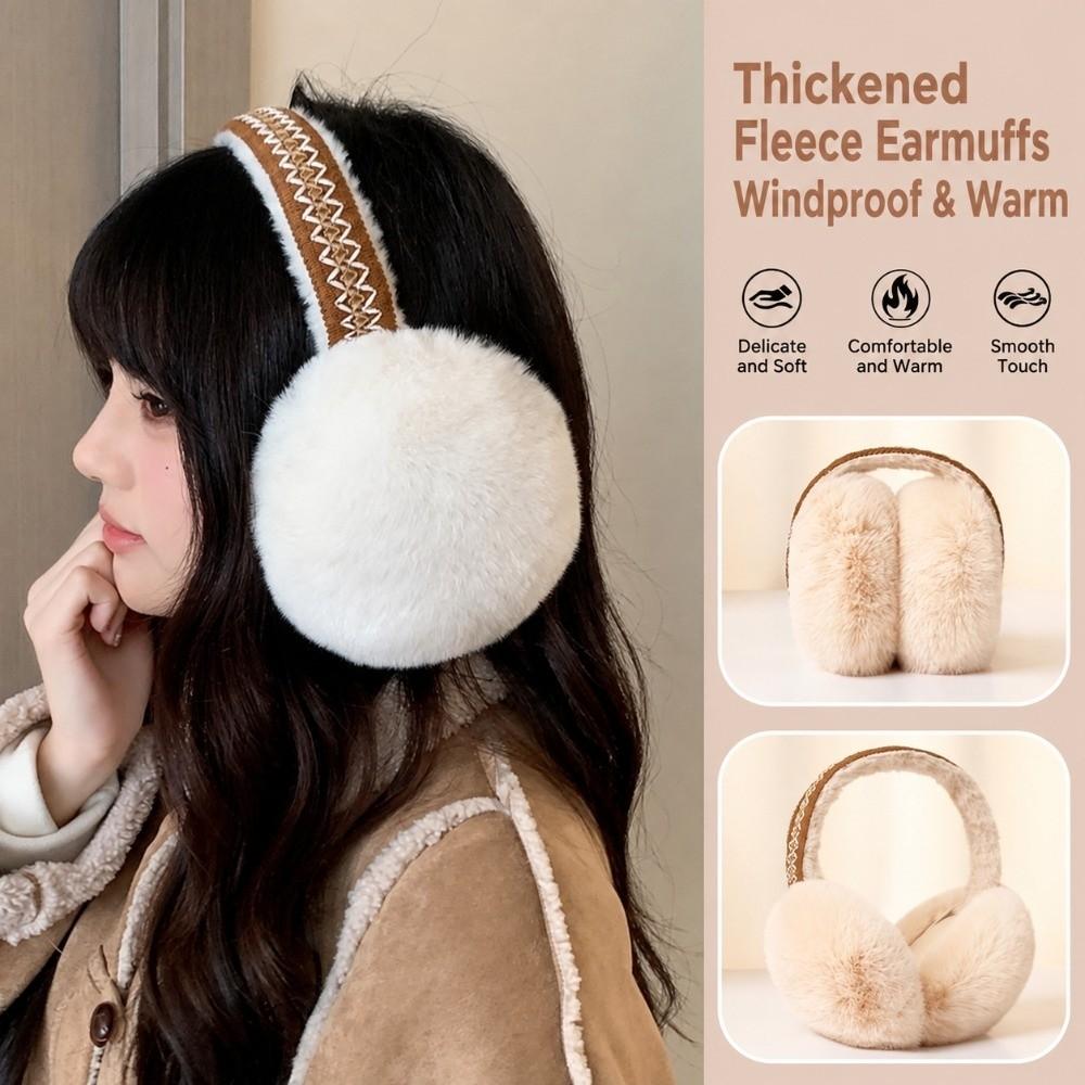 Faux Fur Ear Warmers Foldable Winter Ear Cover Gifts Earmuffs Winter Wear