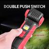 Flashlight 300-500 Lumens USB Rechargeable Magnetic Flashlight with COB Sidelight Waterproof Small LED Flashlight with Pen Clip for Camping Emergency