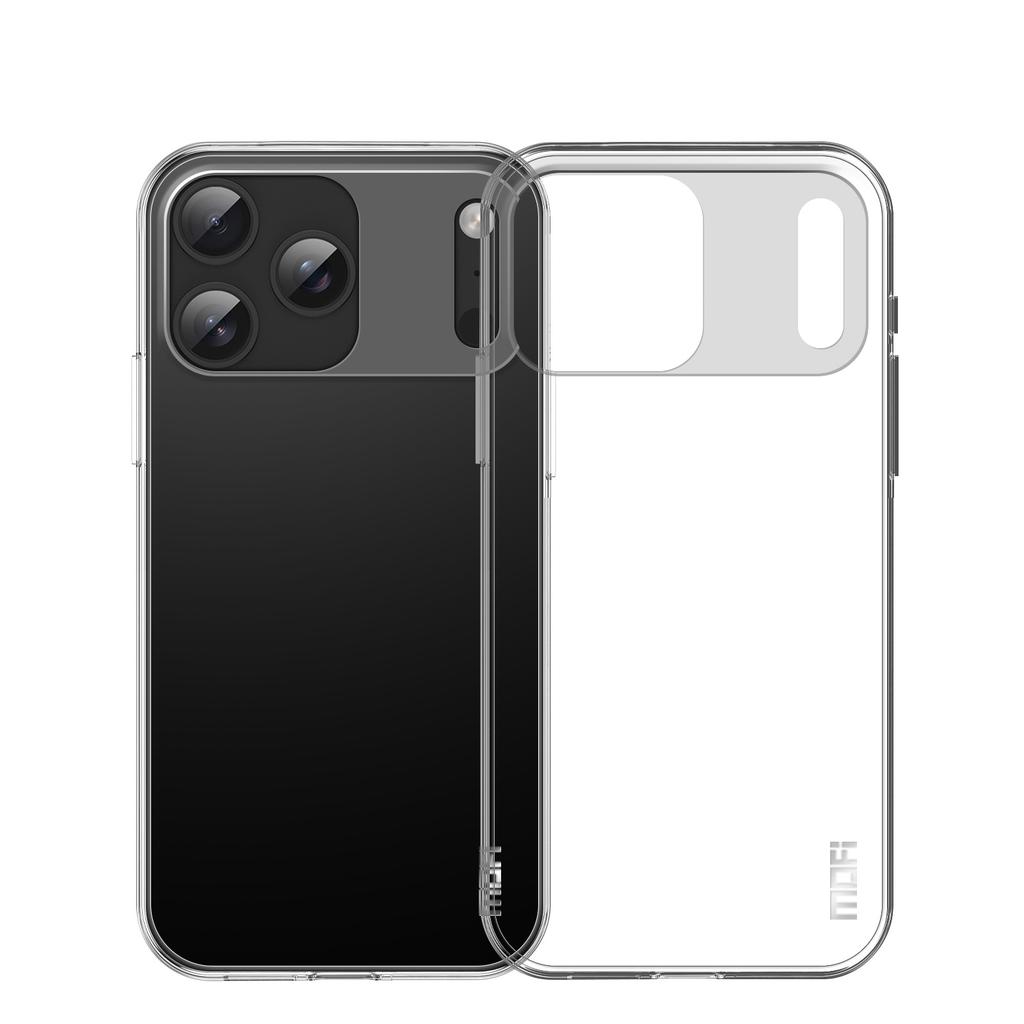 For iPhone 17 Pro Max Clear Phone Case MOFI Ultra-Thin TPU Phone Back Cover