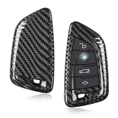 Key Fob Cover for BMW 2 Series 4 Series I4 M2 X4M 2024 Smart Key Carbon Fiber Key Fob Case Shell Protector for BMW Smart Key