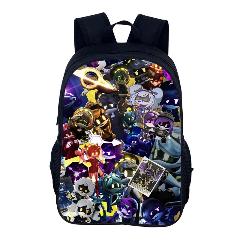 Cartoon Backpack Murder Drones School Bag 40cm/15.7inch Backpack Lightening Zipper Backpack Book Bags for Boys Girls Best Gift