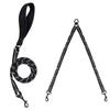 Comfortable Handle Double Head Pet Rope Reflective Pet Walking Rope Dual Dog Leash  Outdoor Walking