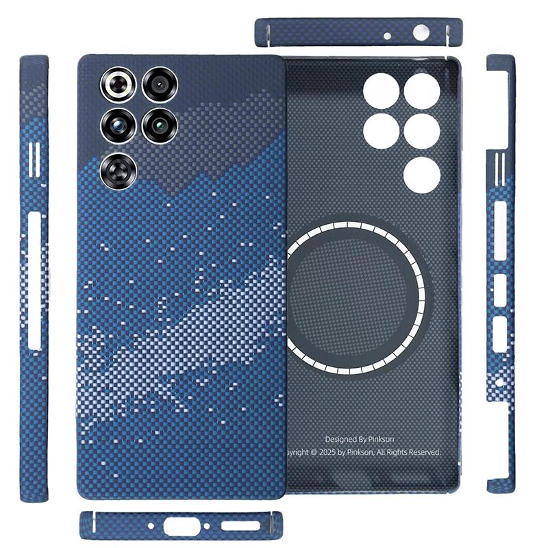 Carbon Fibre Case For ZTE Nubia Redmagic 11 Pro Plus Back Cover Case for REDMAGIC 11 PRO PRO+