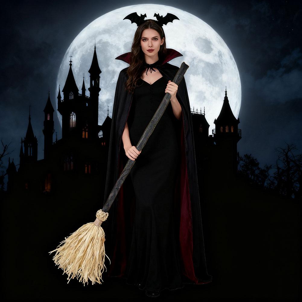 

Lit Brooms For Halloween Sturdy Weather-Resistant Design Mystical Porch Display China Mainland