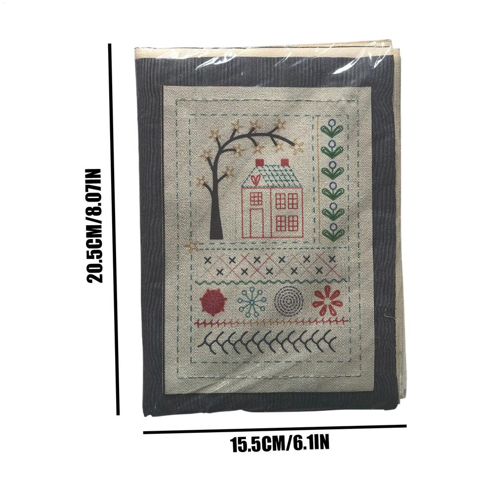 

67 Pcs Embroidery Kit for Beginners with Patterns, Easy Sewing Starter Kit for Adults & Teens to Learn DIY Crafts