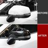 Rearview Mirror Cover Trim For Toyota RAV4 RAV 4      2024 Carbon Fiber Car Side Wing Mirror Cap Accessories