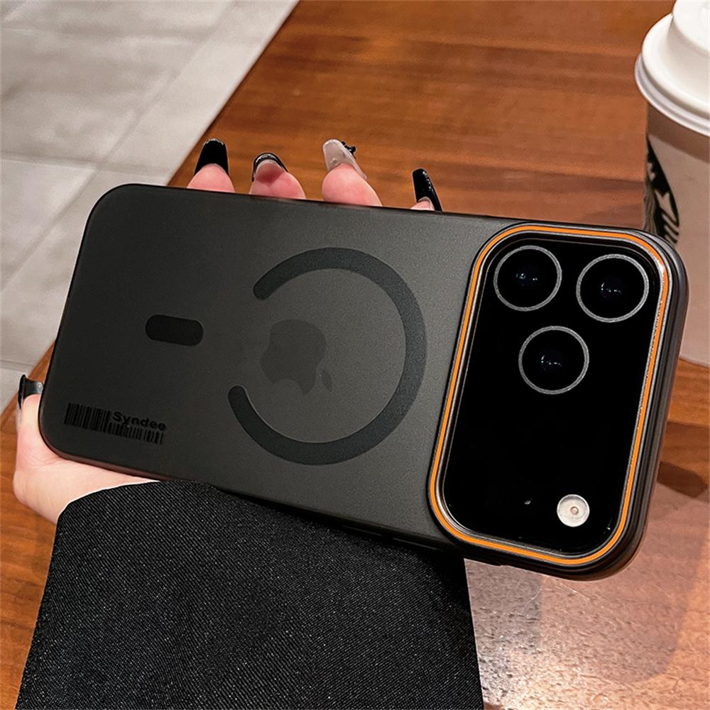 Matte Translucent PC Ultra Thin Phone Case For iPhone 17 Air 16 15 14 13 12 Pro Max Plus For Magsafe Magnetic Soft Cover