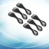 6Pcs 5V USB To DC Power Cable 5.5x2.1mm Jack USB 2.0 A Male Power Charge Cord Black 3.3ft DC Connector Power Cable USB HUB