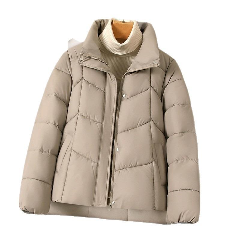 New Cotton-padded Clothes Winter Women's Cotton-padded Clothes Versatile Loose Cotton-padded Jackets Warm Fashion Jackets Women