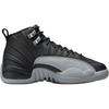 Air Jordan 12 Retro GS Barons Dětské tenisky Černá Vlčí šedá Bílá 153265-010