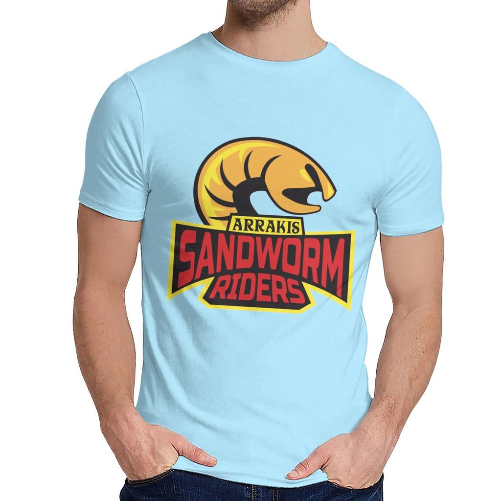 Movie Arrakis Sandworm Riders T Shirt Quality Cotton Harajuku Man S O Neck Streetwear La