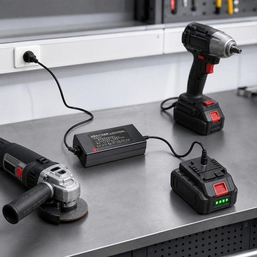 High Current Charging Power Tool Battery Charger Power Tool Accessories Angle Grinder Accessories