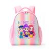 Kpop Cartoon Printed Backpack Backpack Rainbow Color Student Backpack Kpop Backpack