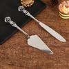 2Pcs Nordic Pie Cake Knife Zinc Alloy Toast Bread Spatula Wedding Dessert Bakeware Party Pizza Fondant Divider Home