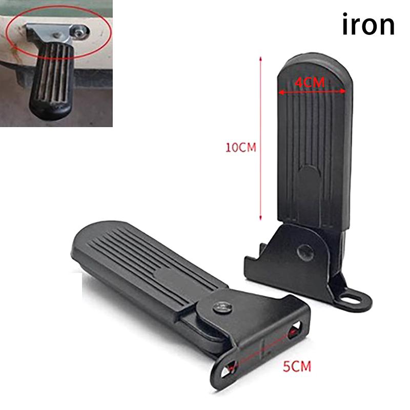 1 Pair Helpful Stable Seats Treadle Anti-Rust Universal Bike Rear Pedals Plastic Convenient Bicycle Rear Seat Pedal Folding Bike