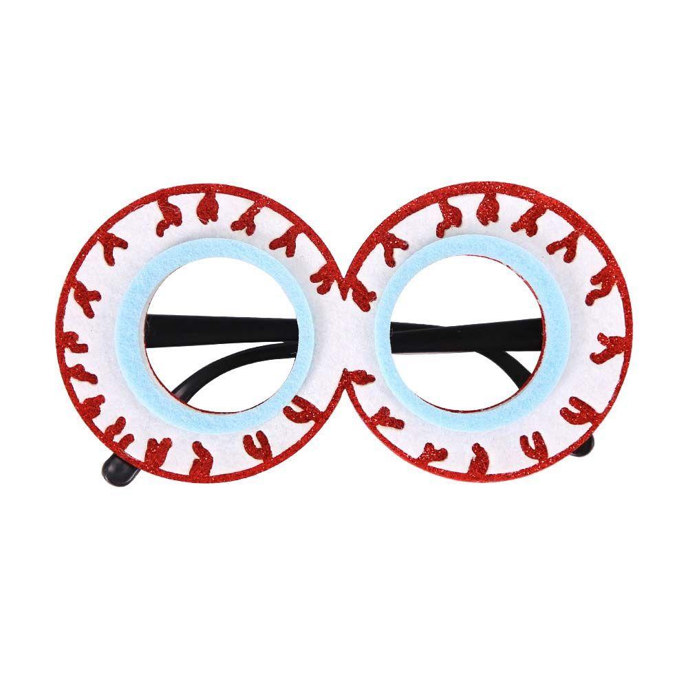Skull Head Eyeglasses Frames Cobweb Ghost Halloween Decoration Glasses Pumpkin Halloween Dress Up