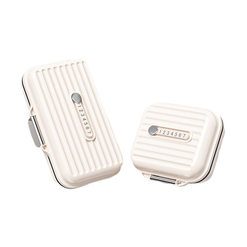 Kompakter 7-Tage Reise-Pillenorganisator & Schmuckaufbewahrungsbox