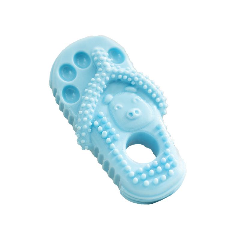 Dog Grind-resistant Slippers Modeling, Small and Medium-sized Dog Golden Retriever Training, Interactive Relief, Pet Grind Toys