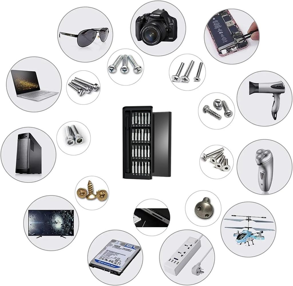 25 In 1 Magnetic Torx Screwdriver Holder Set For Reparing Precision Electric Appliance Mobile Phone Watch Eyeglass PC Hand Tool