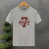 High Quality Luxury Brand 100% Cotton Design Letter 7Printing Tees Summer Harajuku For Men/Women Short Sleeve T-shirt Asian Size