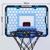 Compacts Indoor Basketball Hoops Remote LED Light Electronic Scoreboard For Bedroom Office Wall Mount Space Saving