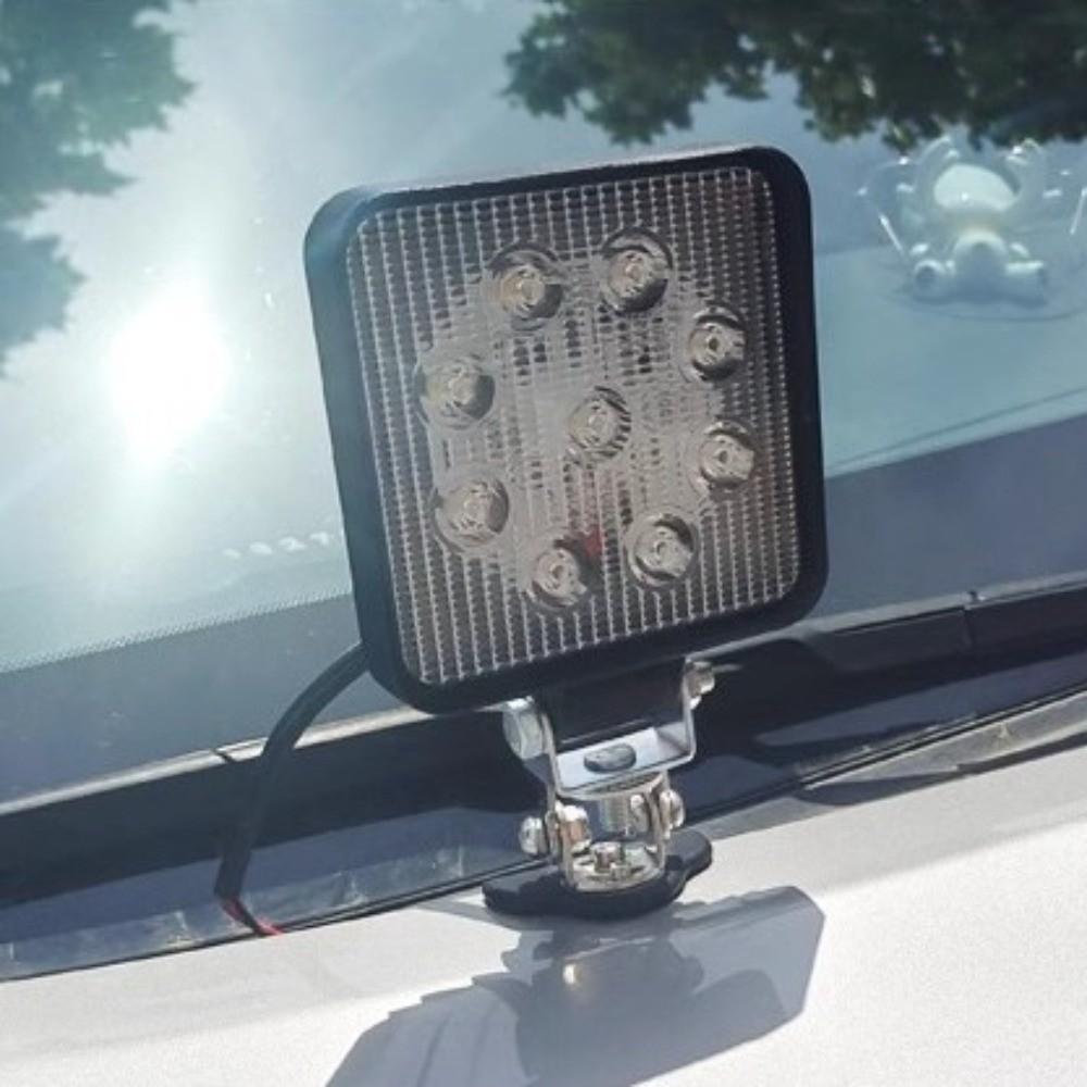 Clamp Design Hood Light Mount Metal Off Road Light Mount  Auto Work Light Installation Tool