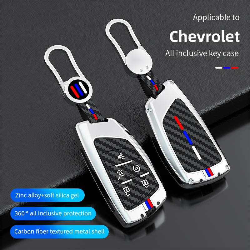 Car Flip Key Case Cover For Buick Envision For Chevrolet Silverado Suburban Tahoe Sierra 1500 Yukon Car Interior Accessories