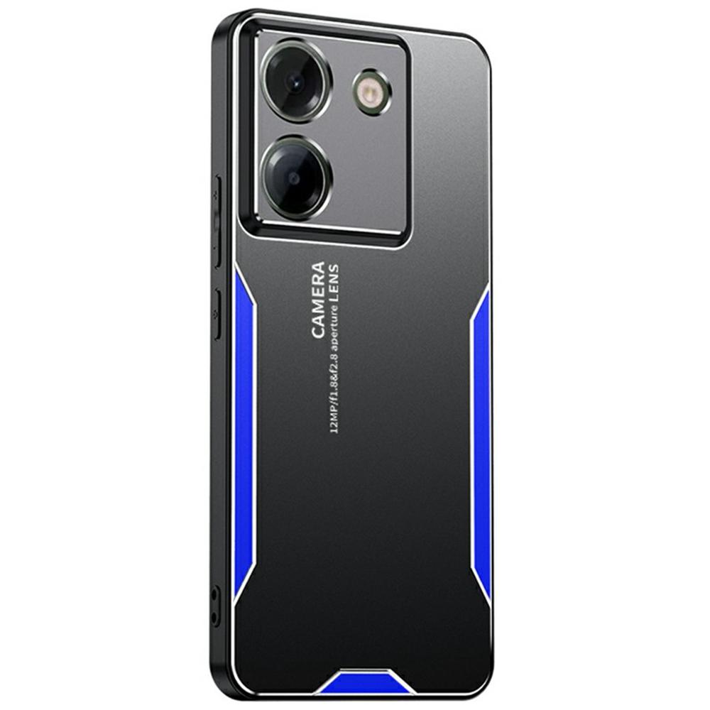 

Для телефону Xiaomi Poco M7 Pro 5G Чохол з алюмінієвого сплаву ТПУ ПК Задня кришка D