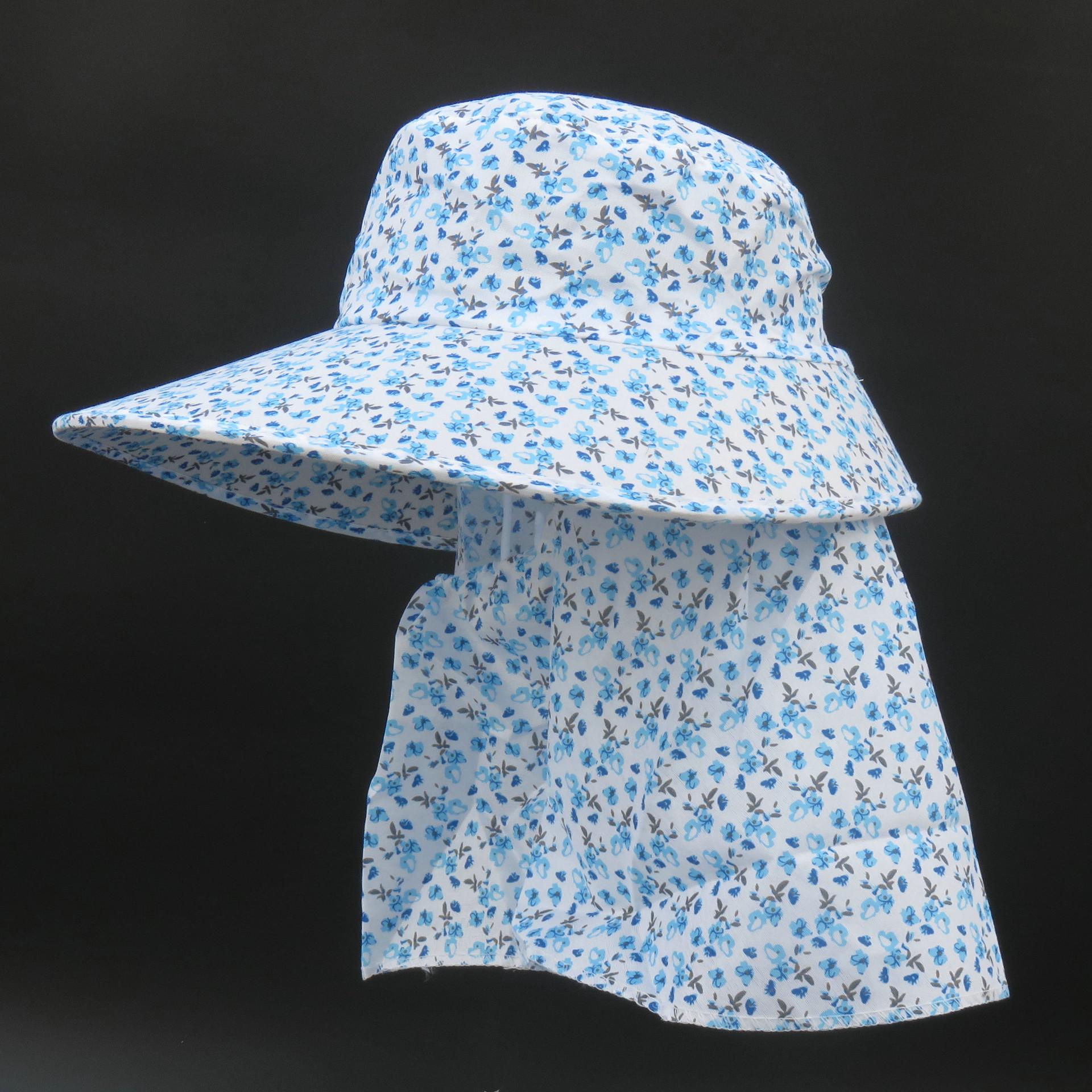 

Женская весенне-летняя шляпа от солнца с защитой лица и шеи M (56-58cm)