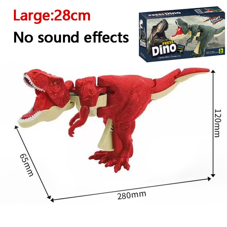 In stock High Quality Swinging Dinosaur Toy Ingenious Telescopic Spring Dino Fidget Children Decompression Model Plaything Present