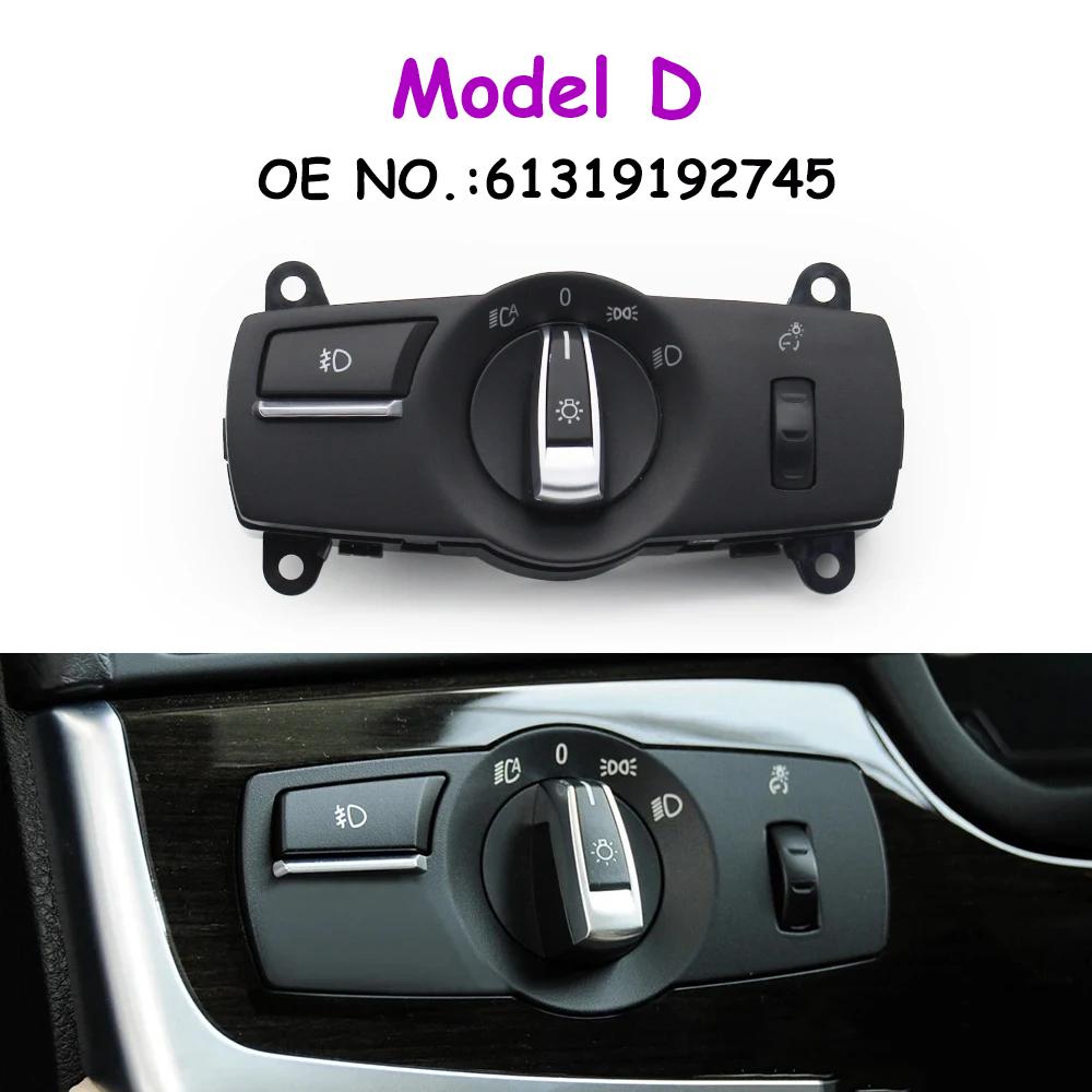 F10 F11 F07 F06 F01 F25 F26 Car Front Head Lamp Headlight Switch Assembly For BMW 5 6 7 Series X3 X4  61319192744 61319192746