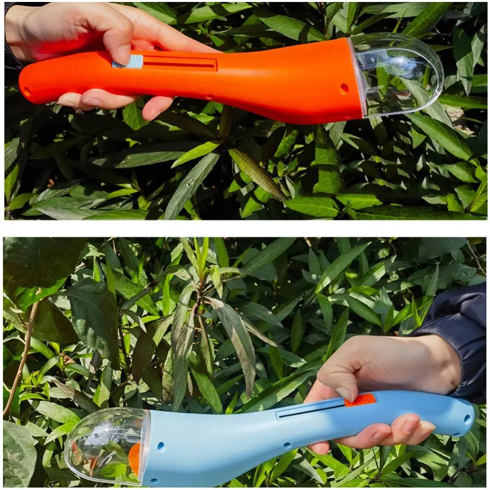 Portable Transparent Insect Catcher for Indoor and Outdoor Children's Toys, Push Type Insect Observer for Outdoor Exploration