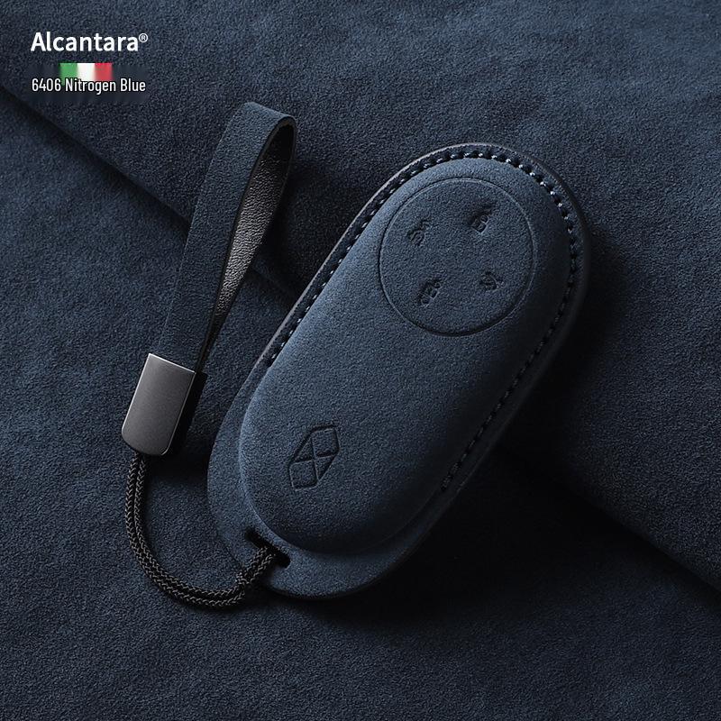 2026 Luxeed R7 Key Case: Suede S7/M8 Protective Shell with Full Coverage & Buckle