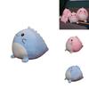 Squishmallow Dinosaur Plush Toy Super Soft Short Plush Blue/pink 20cm/7.87in