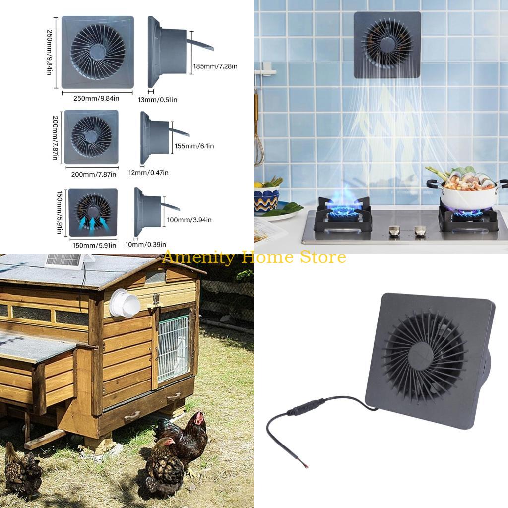 F26C Dog Kennels Energy Efficient Bathroom Ventilation Fan for Odor and Steam Removal