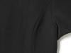 European Spring Women's Black Pleated Pocket Dress, Short Sleeve (21105).