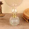 Retro Style Glass Oil Lamp Vintage Kerosene Lamp Antique Oil Lamps For Indoor Use Lamplight Tabletop Emergency Lighting Tool