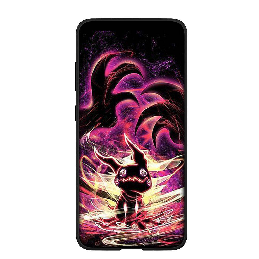 Phone Case for Samsung Galaxy S25 S23 S22 S24 Ultra FE Plus S9 A05 A06 A15 A16 A36 A37 A35 A54 A55 A56 A57 A25 A53 A17 Pikachu Pokemon GO Gengar Cover