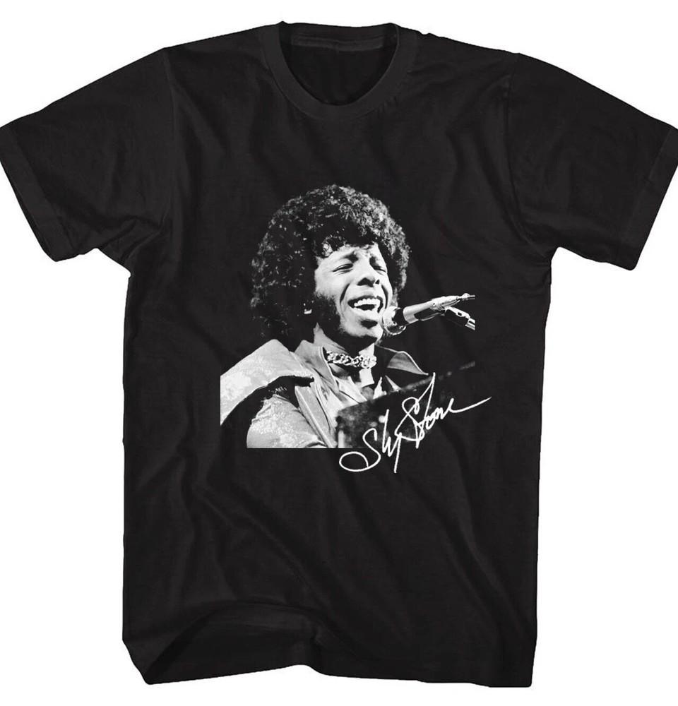 New Sly Stone 1943-2025 signature Gift For Fans Unisex Unisex T-Shirt XXXL