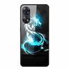 For Oppo Reno8 T 4G Case Luxury Tempered Glass Back Cover Hard Case For Reno8 T 4G 6.43" Capa Funda Animal Vividly Coque Wolf