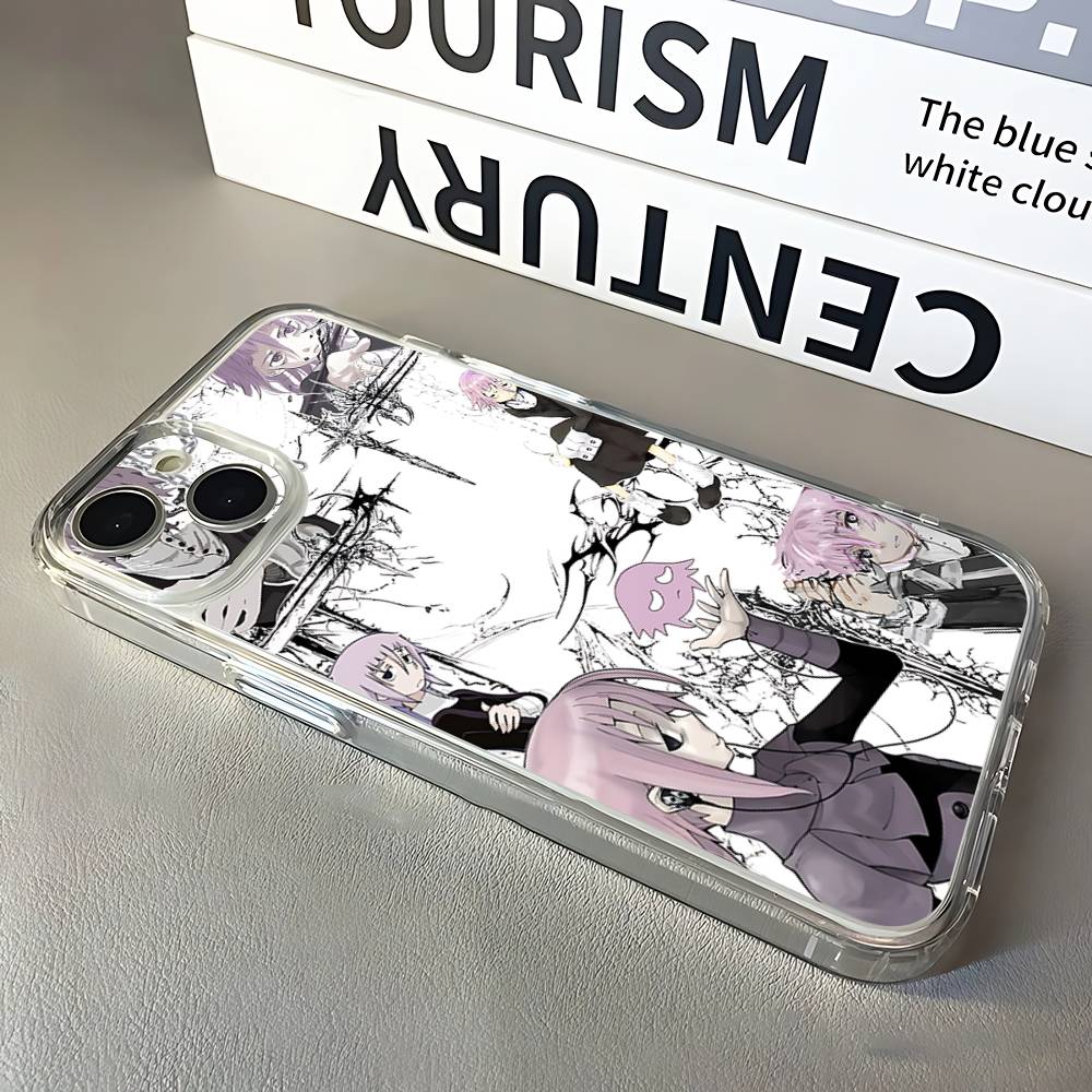 Crona Soul Eater Phone Case For iPhone 17,16,15,14,13,12,11 Pro,Max,Plus,X,XS,XR,SE4,E Mini Transparent Soft Cover