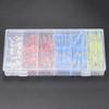 Glvaner Heat Shrink Solder Sleeves, Heat Shrink Tubing, Waterproof Crimp Sleeves, Crimp Sleeves, Solder Seal Wire Connectors, 4 Types, 200 Pieces