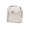 New COACH Leather Shoulder Bag, Crossbody Bag, Backpack Trumpets Women's White 4688-B4HA