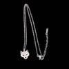 Elegant Stainless Steel Fox Head Pendant Necklace