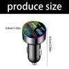 Digital Display FM Transmitter Car Chargers Handsfree MP3 Player Fast USB Type C Charging Adapter