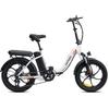 Fafrees F20 Falt-E-Bike, 250W, 36V 16Ah, Shimano 7-Gang, 20"-Reifen, LCD-Display, IP54, Leichtes E-Bike für Stadt & Pendler