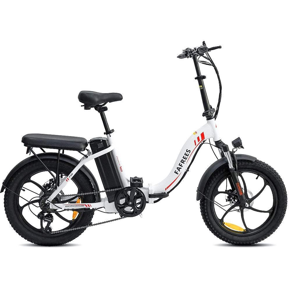 Fafrees F20 Falt-E-Bike, 250W, 36V 16Ah, Shimano 7-Gang, 20"-Reifen, LCD-Display, IP54, Leichtes E-Bike für Stadt & Pendler