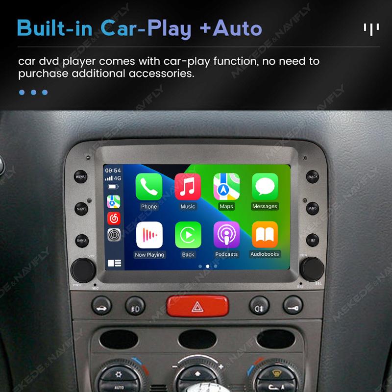 7inch Wireless CarPlay Android Auto Multimedia Display Screen For KIA Ceed 2007-2009 Android 15 Car Radio GPS Intelligent System