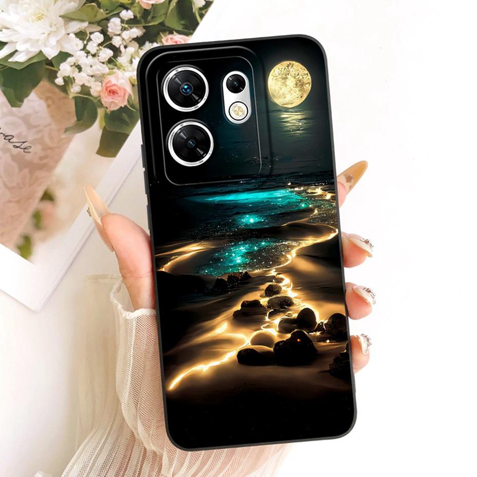 Cute Printed Phone Case For Infinix Zero 30 4G 5G Soft Silicone Shockproof Cases For Infinix Zero30 X6731B X6731 Covers Bumpers
